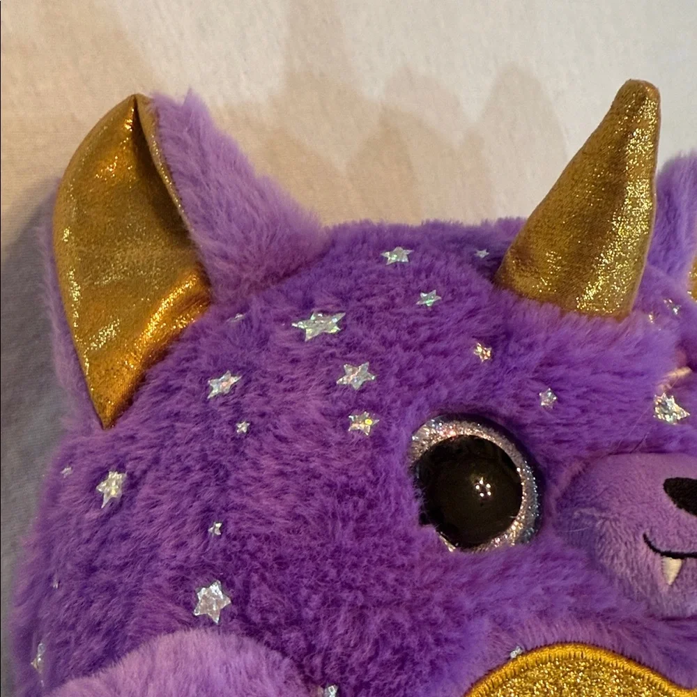 Zuru Rainbocorns Monstercorn Purple Plush Surprise Toy Howlie the Werewolf